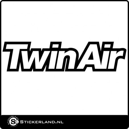 Twinair logo sticker