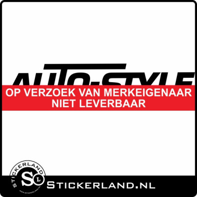 Autostyle logo sticker