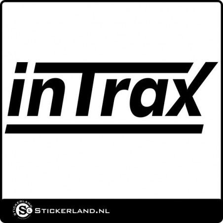 Intrax logo sticker
