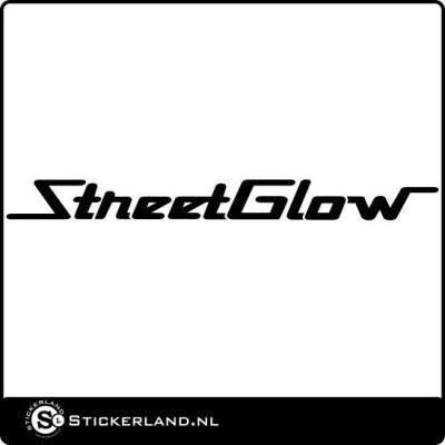 Streetglow raamstreamer (ca.100x10cm)