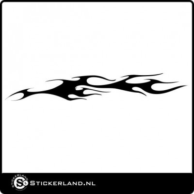 Vlammen sticker 38