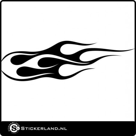 Vlammen sticker 41