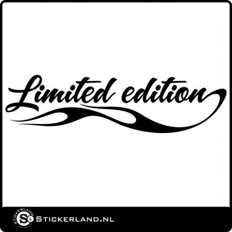 Limited Edition Flametekst I