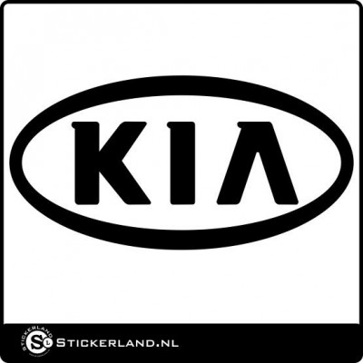 Kia logo sticker 01