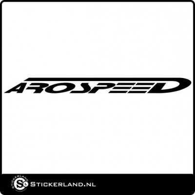 AroSpeed logo sticker