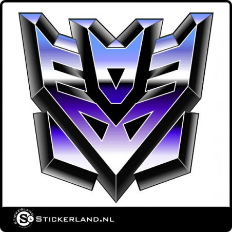 Transformers Decepticon Fullcolor sticker 01