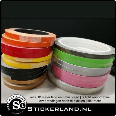 Rolletje velgstriping