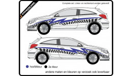 Race vlaggen striping sets 