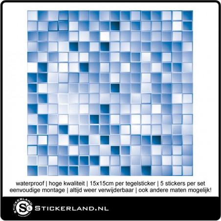 Design Tegelstickers [Per 5 Stuks] -Uniek-