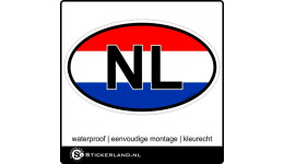 Nederlandse provincie stickers 