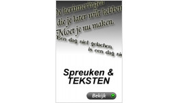 Spreuken muurstickers 