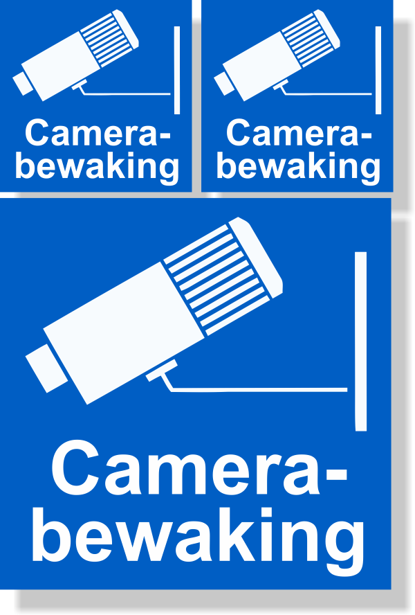 Camerabewakingsticker